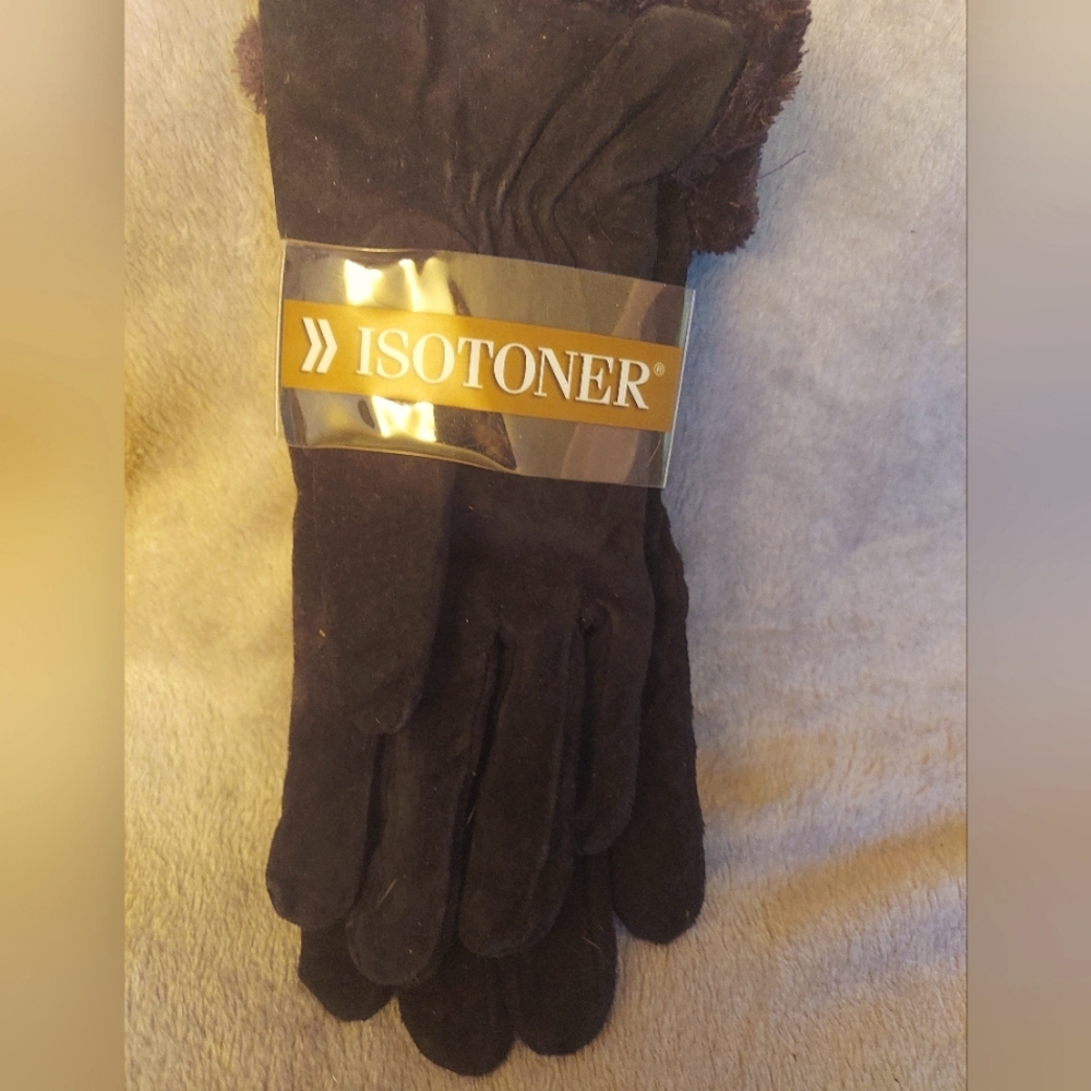 Women's Isotoner Gloves, Black
